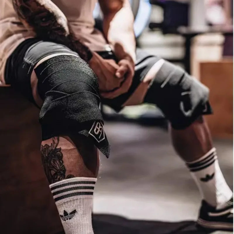 Exercise Equipment for Working Out - Compression Equipment Support Bands for Women and Men - Weightlifting Stabilizer Pads for Sports and Leg Workout Gym Straps