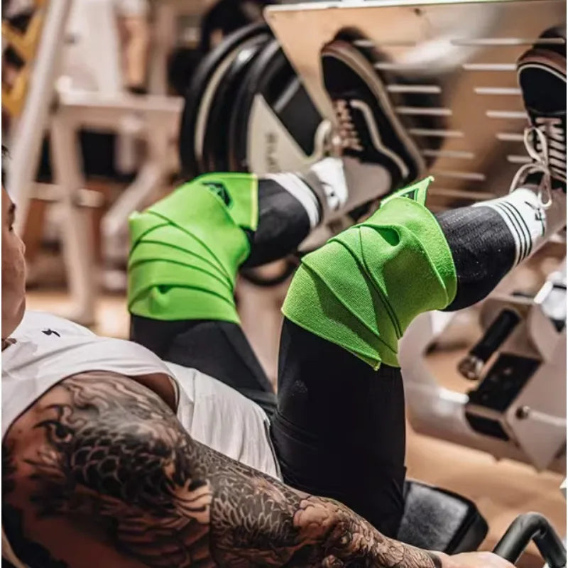 Exercise Equipment for Working Out - Compression Equipment Support Bands for Women and Men - Weightlifting Stabilizer Pads for Sports and Leg Workout Gym Straps