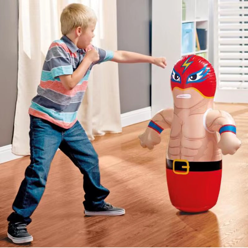 Parent Child Toys Tumbler Boxing Inflatable Punching Bag Boys Games Sport Toys Christmas Birthday Gift for Boys Girls